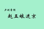 赵五娘进京 选段
