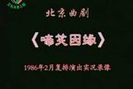 啼笑因缘 1986年2月复排演出实况录像下载